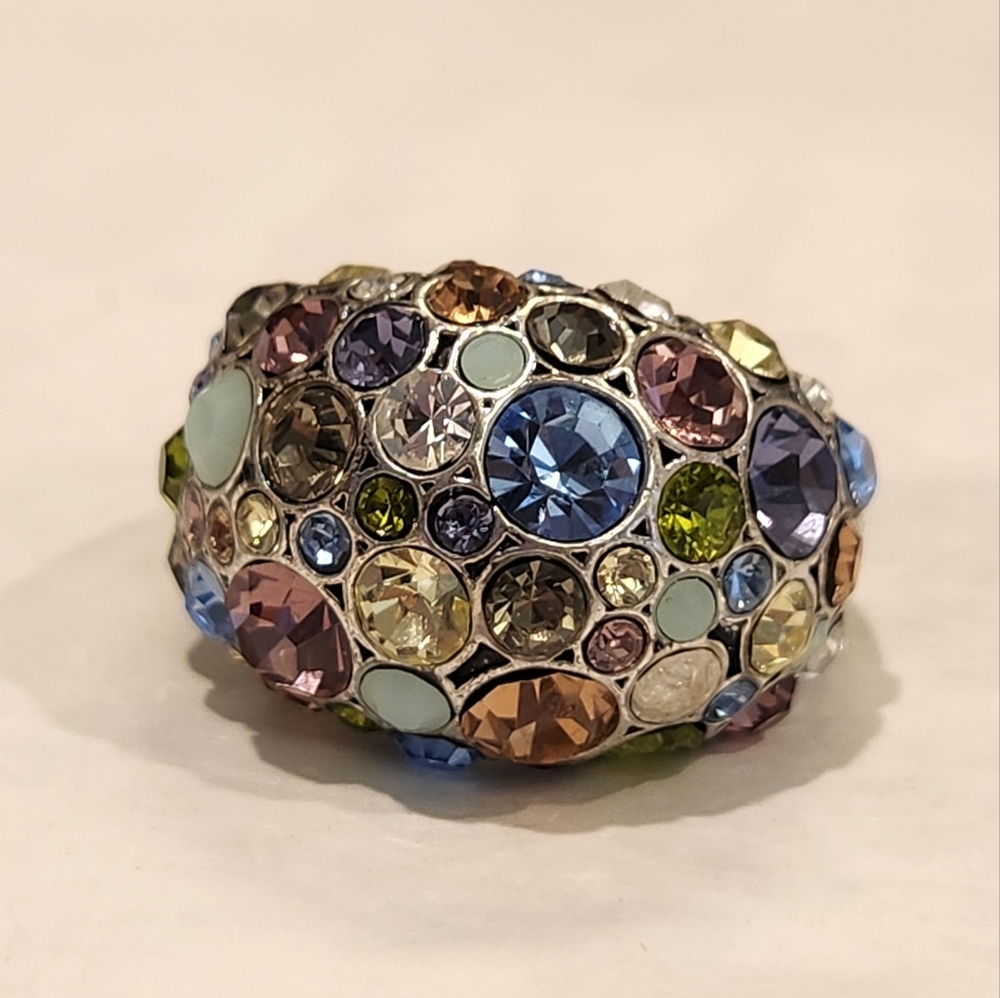 Fossil Rainbow Ring